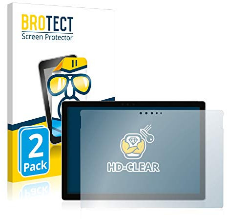 BROTECT Protector Pantalla para Microsoft Surface Pro 6 Protector Transparente (2 Unidades) Anti-Huellas