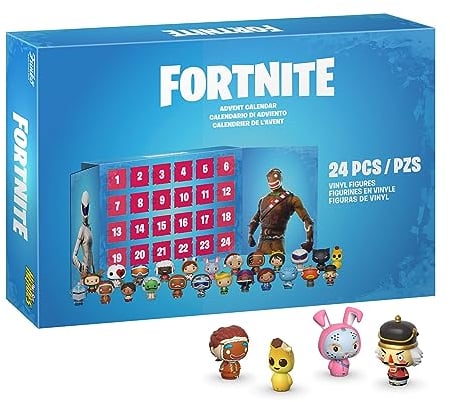 Funko Advent Calendar: Fortnite 24pc - Frostbite - (Pint Sized Heroes) - 24 Tage der Überraschung - Vinyl-Minifigur Zum Sammelns - Mystery Box - Geschenkidee - Feiertage zu Weihnachten