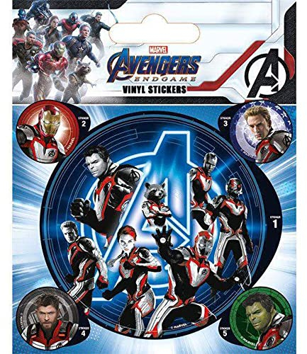 Marvel Comics Avengers: End Game (Quantum Realm Suits) Vinyl Sticker
