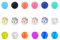 Briana Williams Piercing Kugeln Set 1,2mm Gewinde 3mm Acryl Plastik Ersatzkugel Schraubkugel