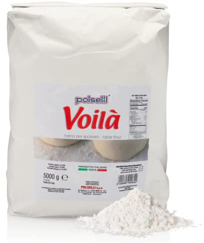 Voila' - Farina di grano tenero 00 Ideale per lo spolvero