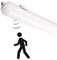 proventa® LED-Feuchtraumleuchte mit HF-Bewegungsmelder und integriertem LED-Leuchtmittel, einstellbares Standy-by-Licht, 118 cm, 30 Watt, 2.800 Lumen, 4.000 K, IP65