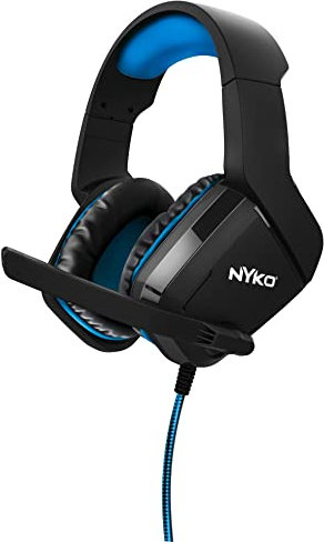 Nyko Np4-4500 - Cuffie cablate per PlayStation 4, compatibili con PS4, PS5, Xb1, Xbsx, Switch e PC, PlayStation 4