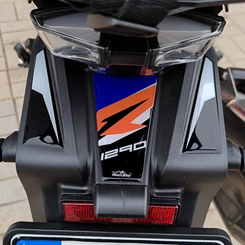 Resin Bike Aufkleber für Motorrad Kompatibel mit KTM 1290 Super Adventure R 2021. Heckschutz vor Stößen und Kratzern. 3D-Harzklebstoff – Stickers - Made in Italy