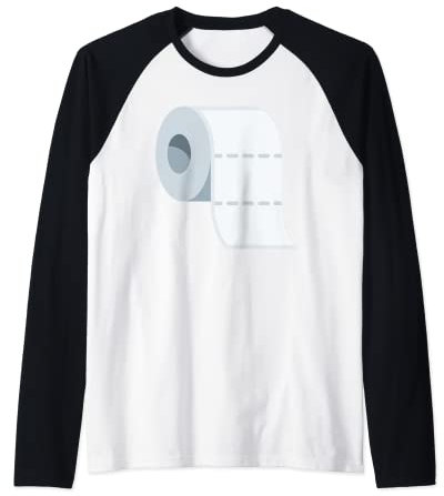 Rolle Papier Toilettenpapier Kostüm Raglan