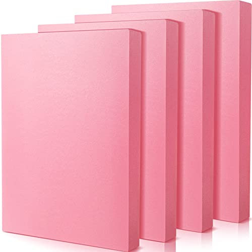 Treela Lot de 4 panneaux rectangulaires en mousse de 5,1 cm d'épaisseur, 30,5 x 19,1 cm, pour projets artistiques, sculptures, décoration florale