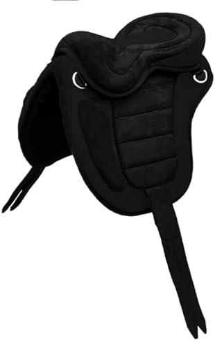 Brama West Kinder Sattel baumlos “Safety“- Sitzgröße 13“ - inkl. Steigbügelriemen & Sattelgurt (13)