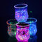 4pcs 200ml Gobelet Lumineux Clignotants LED Verres à Boire Changeant de Couleur Verre à Eau Automatique Verre à Vin pour Discothèque Bar Clubbing Whisky Verre à Bière Cadeau de Noël Anniversaire