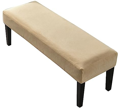 Meigeh Bankbezüge Esszimmer Stretch Sitzbezug für Sitzbank Esszimmer Seitenbank Schonbezug Bankschoner für Wohnzimmer Bankbezüge Schlafzimmer Küche