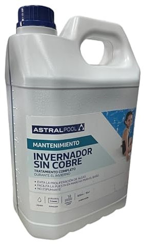 Mugar- Invernada Sin Cobre para Piscinas de Liner o Poliéster- Invernaje de Piscinas Sin Cobre- Formato de 5 litros de Astral Pool