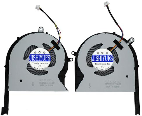 JISHIYUFS Nuova CPU+GPU Ventola di raffreddamento per Asus ROG Strix GL503GE GL503GE-RS71 GL503GE-ES73 GL503GE-US72 PX703GE GL703GE DC12V 1A FAN