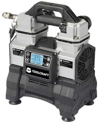 TOOLCRAFT TO-8952876 Druckluftkompressor 18 VDC/230 VAC 9 bar