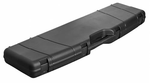 Generico Custodia Armi Rigida Nero Scozzese 4 CLIPS Polipropilene 130 x 35 x 12 cm
