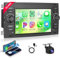 2+64G Wireless Carplay Android Autoradio für Ford Focus C-Max S-Max Kuga Fiesta Transit Fusion Mondeo Galaxy Connect 7 Zoll Radio Android Auto Navi GPS WIFI Mirror Link Bluetooth FM/RDS Rückfahrkamera