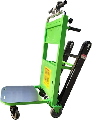 BTURYT Treppensteigerwagen mit Rädern, Raupen-Treppensteiger, elektrisch klappbarer Sackkarre, Treppensteigerwagen zum schnellen, einfachen und sicheren Bewegen von Möbeln, schweren Geräten~/