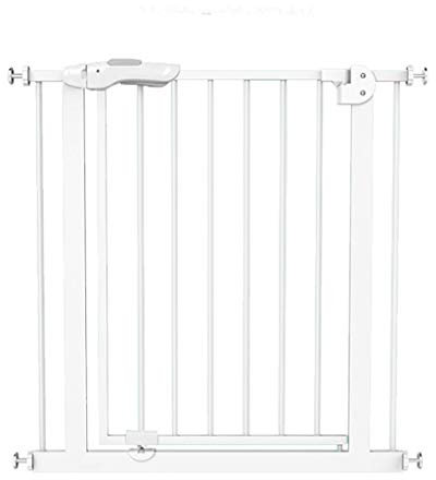 Haustiergitter, Laufställe für Haustiere, verstellbares, extra breites Sicherheitsgitter und Haustiergitter für Treppentüren, Treppengeländer/Höhe 77 cm/185–194 cm