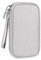 JEYORZY 1 pcs Borsa per Cavi, Organizzatore Cavi Custodia da Viaggio, accessori elettronici borsa universale, Borsa per Gadget Elettronica Portatile, per Caricabatterie, Power Bank, Hard disk, Grigio