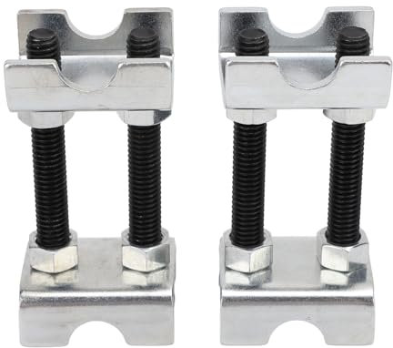 Locadence 2 Way Adjustable Spring Spacer, 1in to 2in Lift Or Lowering Height Spreads or Compresses Coil Springs, Mini Coil Spring Compressor for Truck Car 2 Sets