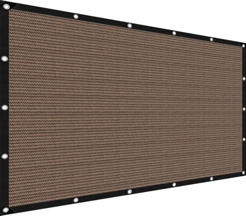 Red de sombreado exterior, red de protección solar 85% UV,tela de sombreado transpirable con borde, con ojales, vela de sombreado para el viento para la cubierta vegetal, arena, jardín, pérgola
