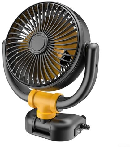 HEBEOT Soluzione di raffreddamento compatta dell'automobile della testa singola del ventilatore del veicolo 12V per uso del cruscotto