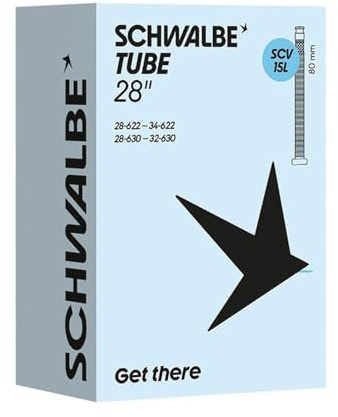 Schwalbe Fahrradschlauch SCV15L 28/34-622/630 IB 80mm