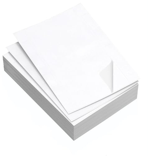1500 Stück Versand Etiketten für DHL Paket DIN A5 Bögen Versandetikett Versandlabel Paketschein Label selbstklebend (Formatgleich mit DHL 910-300-700) (1500)