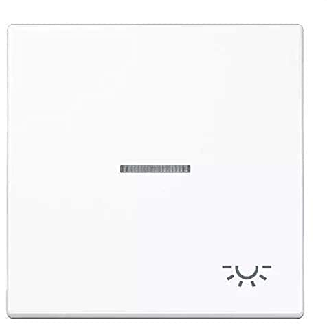 Jung LS990KO5LWW Wippe mit Symbol Licht KO, Weiß