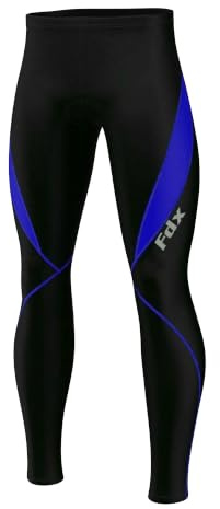 FDX Men’s Cycling Tights 3D Padded Windproof Warm Roubaix Bike Trouser | Enjoy longer winter rides with warm, windproof cycling tights, 3D padded comfort and hi-vis details for a safer experience