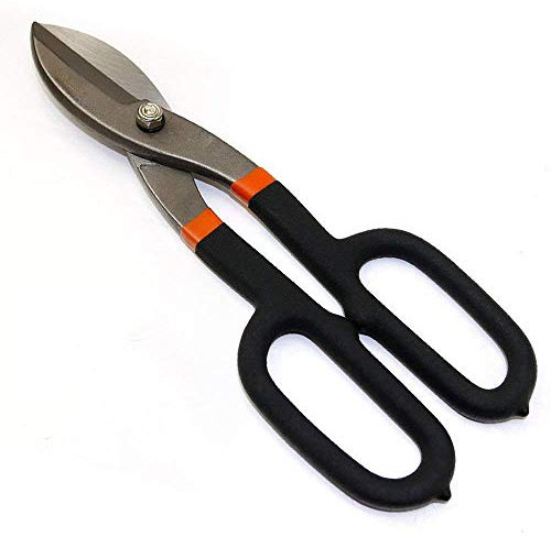 12-inch Long Heavy Duty Sheet Metal Cutter Cutting Shears Tin Snips