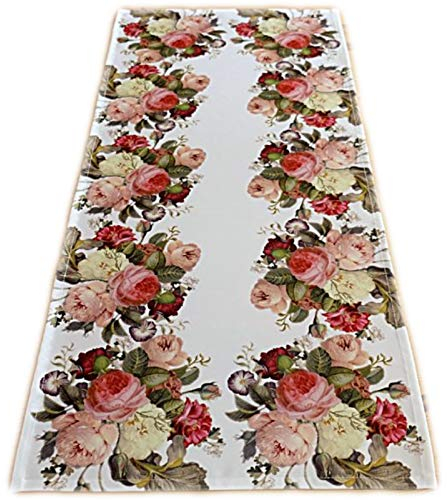 Raebel - Tischläufer - Druckmotiv Rosen - (40x90 cm)
