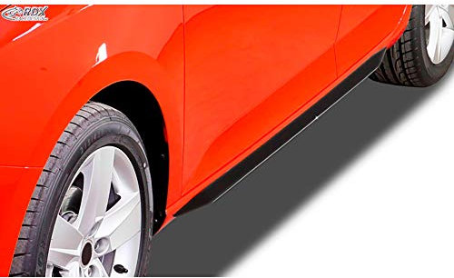 RDX Minigonne Laterali Punto 2 & 3 Typ 188 Slim, RDSL534, nero lucido, lato gonne, Quantitativo 1 (set: sinistra & destra)