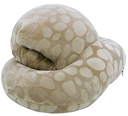 Nap Schlafkissen Student Rest Kissen multifunktionale Bequeme warme Hände Büro Schlaf Kissen auf dem Schreibtisch Reine Farbe Reisekissen (D)
