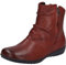 Josef Seibel Donna Bottini Naly 24, Signora Stivaletti,Larghezza G (Normale),Drappeggiato,Cerniera Lampo,Boots,Stivale,Rosso (Carmin),44 EU / 9.5 UK