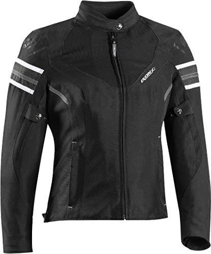Ixon X Motorradabdeckung, Schwarz/Weiß/Grau, L