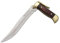 LO TRINCO YO Muela Cuchillo de Caza Plegable PG-20R.Hoja de Acero Inoxidable MoVa de 20 cm y empuñadura de Madera Coral ideal para Caza, Pesca, Supervivencia y Bushcraft + Linterna Led 8W de Regalo