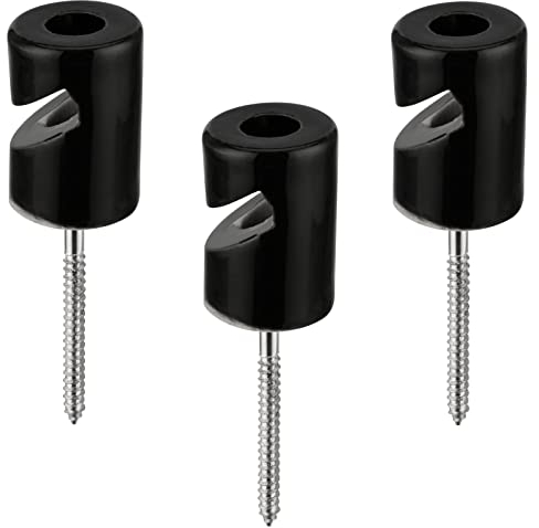 3er Pack, Porzellan Retro Hook Kabelhalter, Kabelhaken