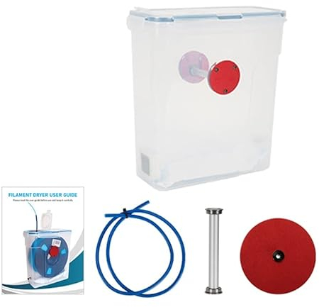 Filament Box Trocknen Versiegelung Aufbewahrung für Koffer Verhindern Feuchtigkeit 3D Drucker Filament Storage Kit für W LCD Temperatur und Filament Trocknungsbeutel Box System 3D Drucker Filament