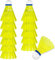 12 Stück Federbälle,Speed-Badminton Bälle,Federball Mit hoher Stabilität und Haltbarkeit Badmintonbälle,Federbälle Nylon Badminton Bälle für Anfänger, Freizeit, Training, Indoor und Outdoor Spiele