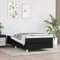 IKAYAA Lit 80 x 200 avec sommier Sommier 80x200 avec Pieds Sommier Tapissier Sommier à Lattes en Bois pour Adulte-Noir-80 x 200 cm-25 cm