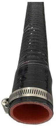 Durite Admission D'Admission d'air Tuyau Flexible en Silicone Universel Toutes Tailles Tuyau D'admission d'air Tube Radiateur en Caoutchouc Haute Pression Température(500mm,ID 50mm)