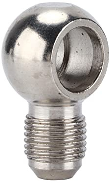 Adaptateur Banjo en Acier Inoxydable 6AN, Raccord Turbo 414-02101-007, Installation Facile, Tolérances Précises, Spécification Standard, Accessoire de Voiture, en Acier