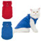 Valicaer Hundepullover Kleine Hunde,2Pcs Fleece Pullover Hunde Weste Warm Hundejacke Fuzzy Welpen Kleidung Hundepulli Haustierpullover Hundebekleidung für Kleine Hunde Fleecemantel mit D-Ring (L)