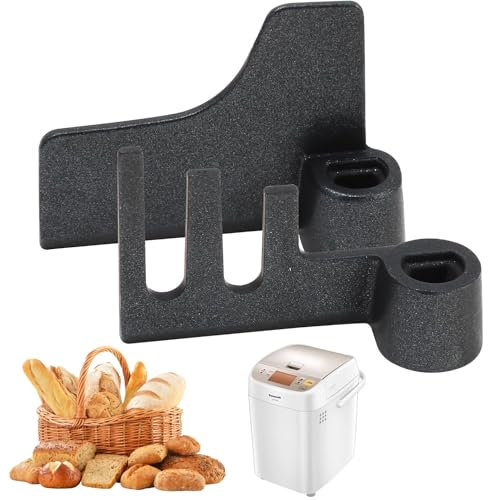 KOOLEVER 2 PCS Bread Maker Paddle for Panasonic BreadMaker SD255/SD256/SD257/SD2501, Flat Paddle Rye Paddle Bread Machine Mixing Paddle Spares, Non-Stick Teflon Coated Replacement Mixing Paddles