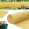 LZQ - Cortavistas de PVC (80 x 500 cm), diseño de balcón con láminas reforzadas, para jardín, balcón, terraza