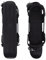 Kavolet Kurze Skischläger, Mini -Ski -Schuhe für Abfahrten, Wintersportarten mit Verstellbarem Riemen, Passen Alle Erwachsenen, Mini -Skier für Schnee und Eisgleiten, Ideal für (Schwarz)