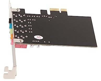 PCI-E-Stereokarte mit Treiber-CD für 7/Vista/XP 32/64-Bit-PC-Computer, Black Board