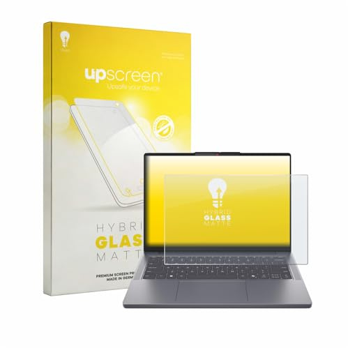upscreen Entspiegelungs-Schutzglas für Lenovo IdeaPad Slim 3i Gen 11 14 Schutzfolie Glas Matt [Extrem Kratzfest 9H, Anti-Reflex, Anti-Fingerprint]
