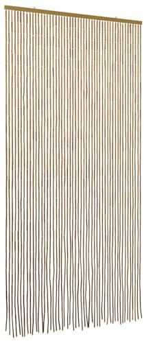 vidaXL Insektentürvorhang Mehrfarbig 100 x 200 cm Bambus
