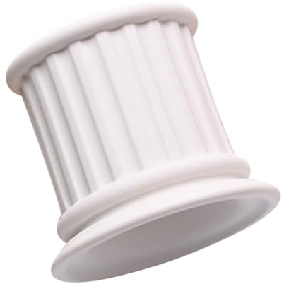 WHAMVOX Pot à Bougie en Céramique Blanche Parfumée DIY pour Maison