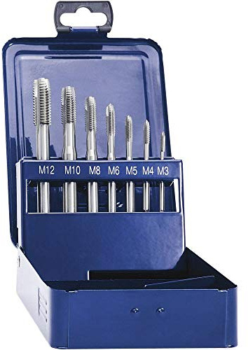 Eventus 10316 Typ-B HSS Maschinengewindebohrer-Set, 7-teilig